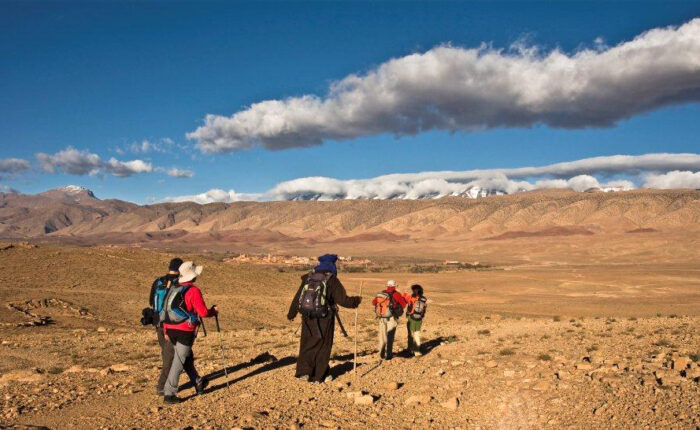 hike in the Atlas Mountains