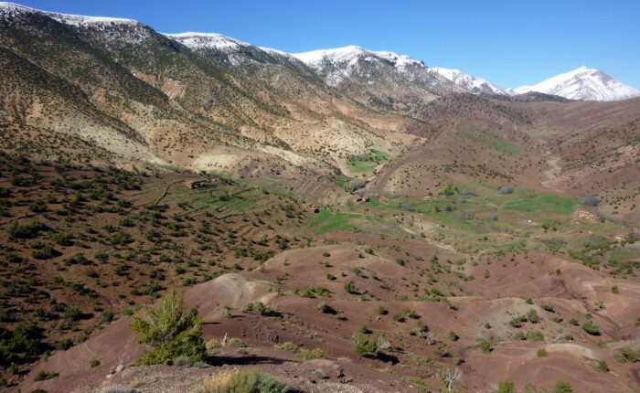 Atlas mountain trekking