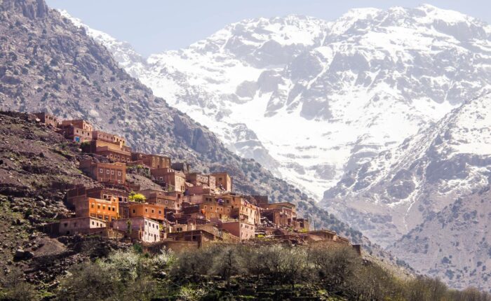 Atlas mountain trekking