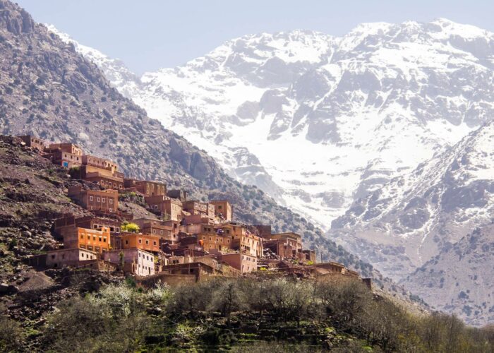 Atlas mountain trekking