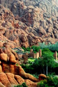 Tour of the Dades valley in the Altas Mountains of Morocco